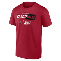 Arizona Cardinals NFL x Bud Light T-Shirt Cardinal
