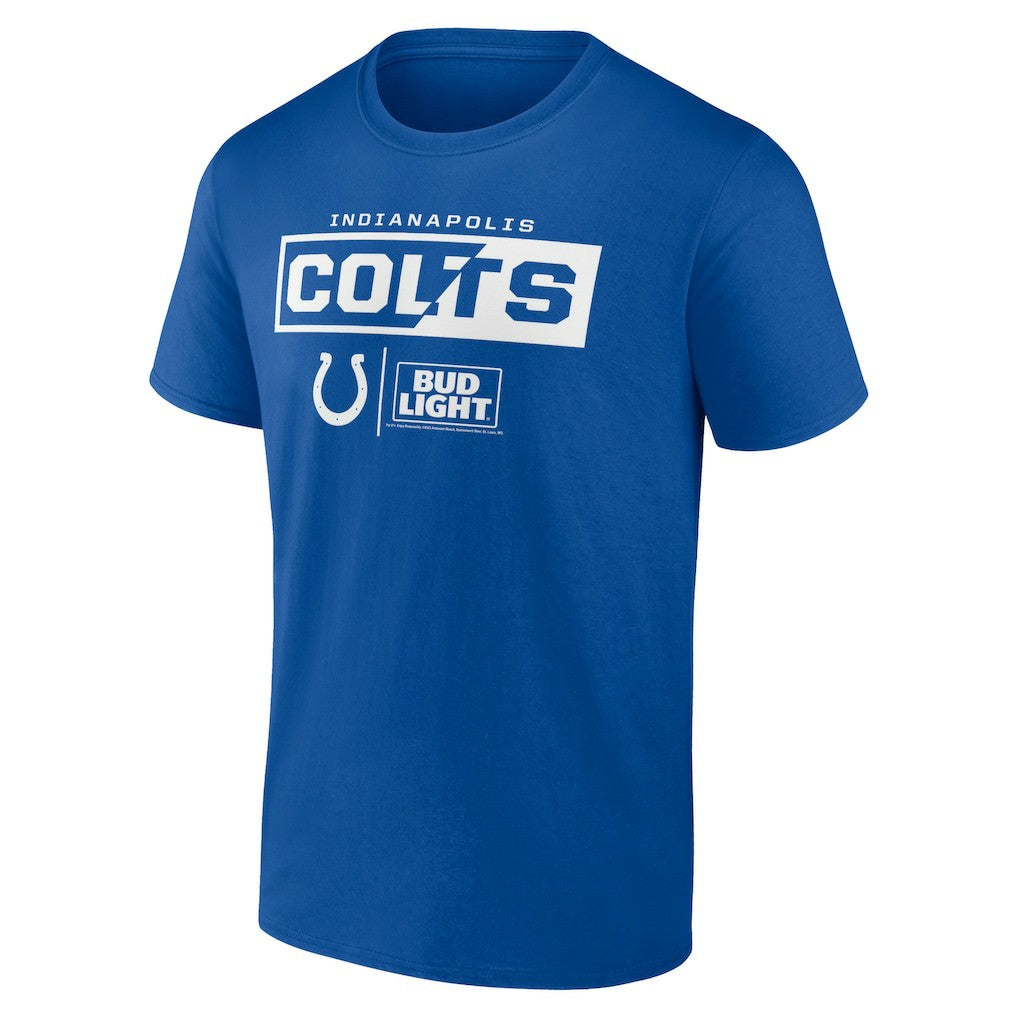 Indianapolis Colts NFL x Bud Light T-Shirt Royal