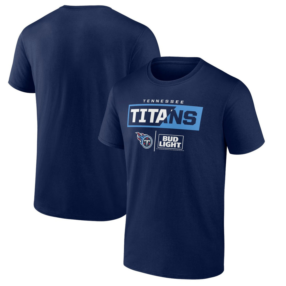 Tennessee Titans NFL x Bud Light T-Shirt Navy