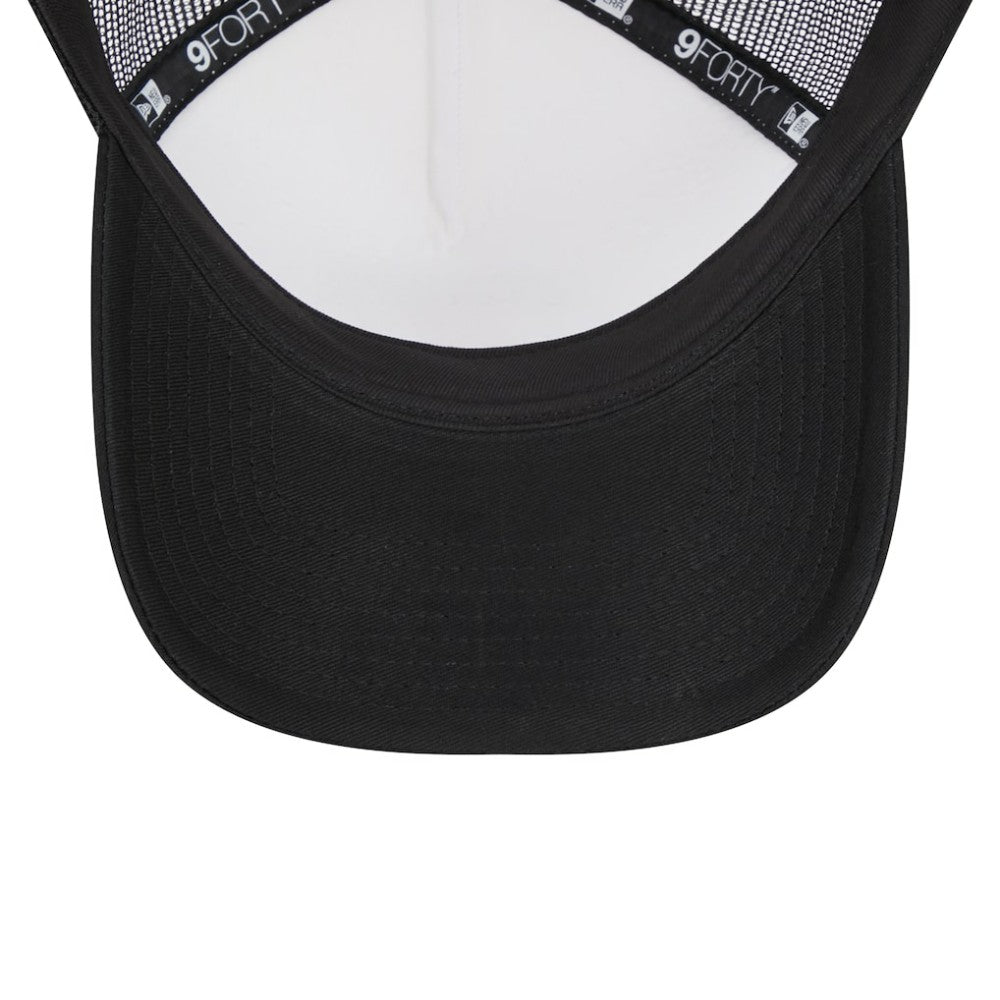 San Francisco Giants New Era Spring Training Circle Foam A-Frame 9FORTY Trucker Adjustable Hat - White/Black - New Era Sale