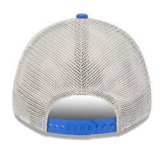 Dallas Mavericks Throwback Patch Trucker 9FORTY Adjustable Hat for sale Khaki/Blue | New Era discount