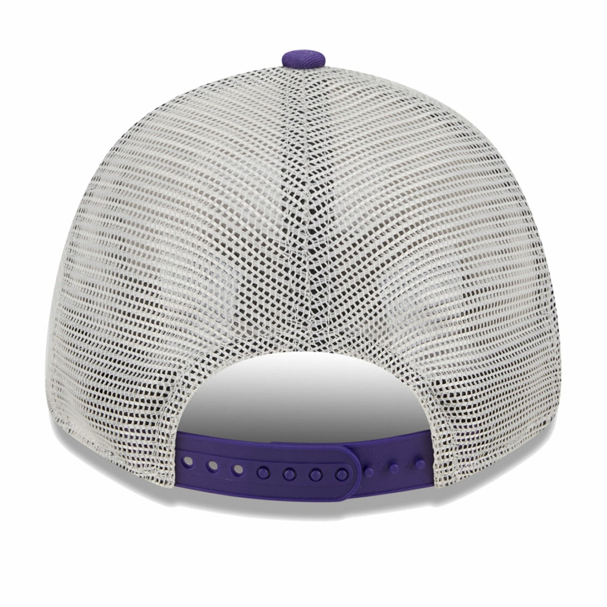 Phoenix Suns Throwback Patch Trucker 9FORTY Adjustable Hat Khaki/Purple | New Era discount