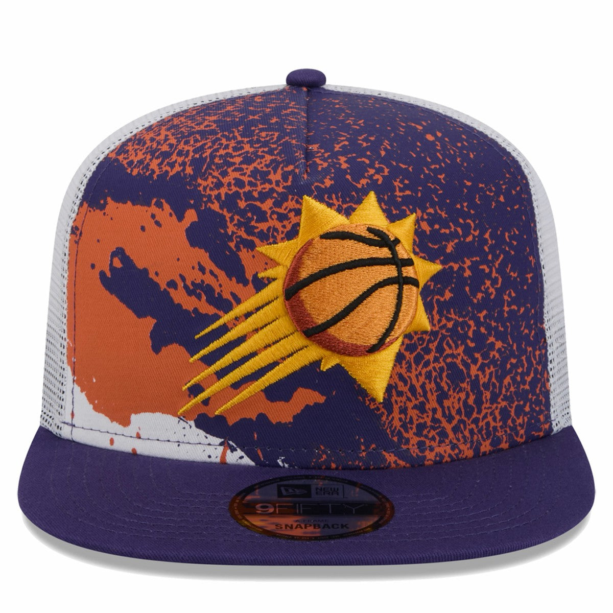 Phoenix Suns Court Sport Speckle 9FIFTY Snapback Hat Purple | New Era