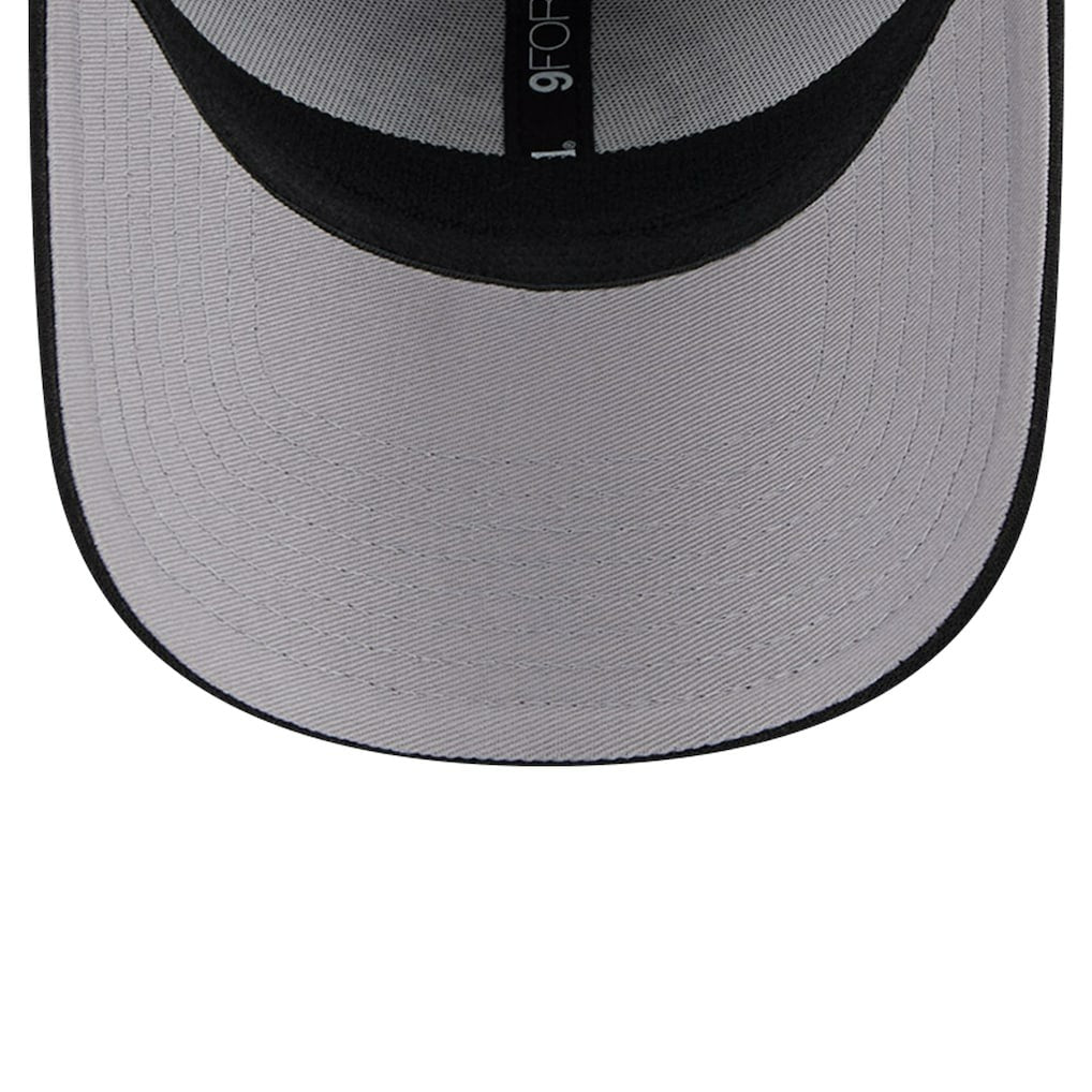 Brooklyn Nets Active Digi-Tech Two-Tone 9FORTY Adjustable Hat Heather Gray/Black | New Era Near Me