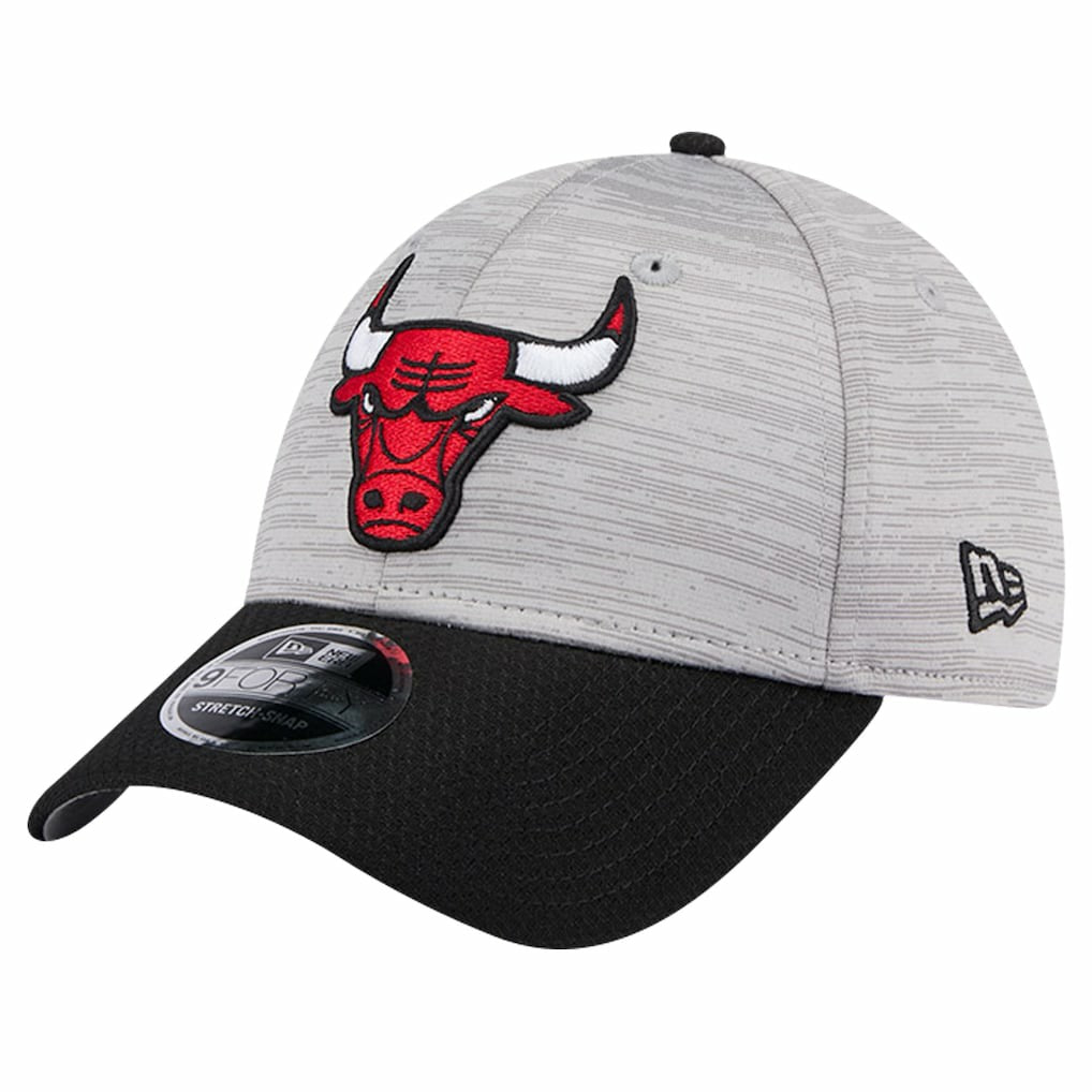 Chicago Bulls Active Digi-Tech Two-Tone 9FORTY Adjustable Hat Heather Gray/Black | New Era discount