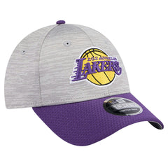 Los Angeles Lakers Active Digi-Tech Two-Tone 9FORTY Adjustable Hat Heather Gray/Purple | New Era Lifestyle