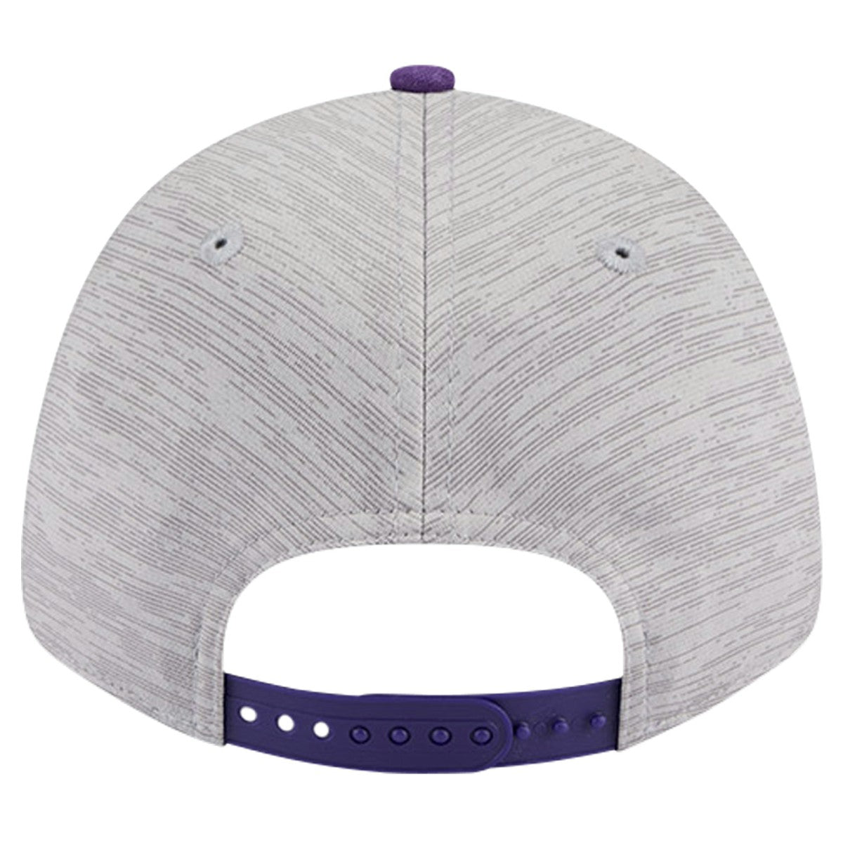 Los Angeles Lakers Active Digi-Tech Two-Tone 9FORTY Adjustable Hat Heather Gray/Purple | New Era Lifestyle