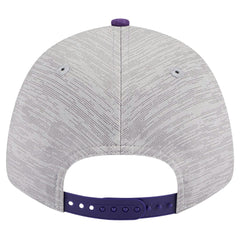 Los Angeles Lakers Active Digi-Tech Two-Tone 9FORTY Adjustable Hat Heather Gray/Purple | New Era Lifestyle