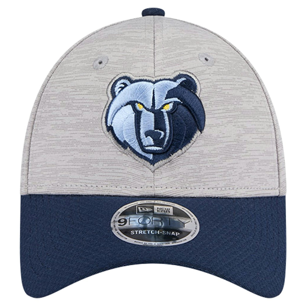 Memphis Grizzlies Active Digi-Tech Two-Tone 9FORTY Adjustable Hat Heather Gray/Navy | New Era for sale