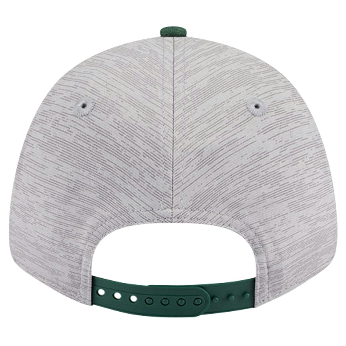 Milwaukee Bucks Active Digi-Tech Two-Tone 9FORTY Adjustable Hat Heather Gray/Hunter Green | New Era