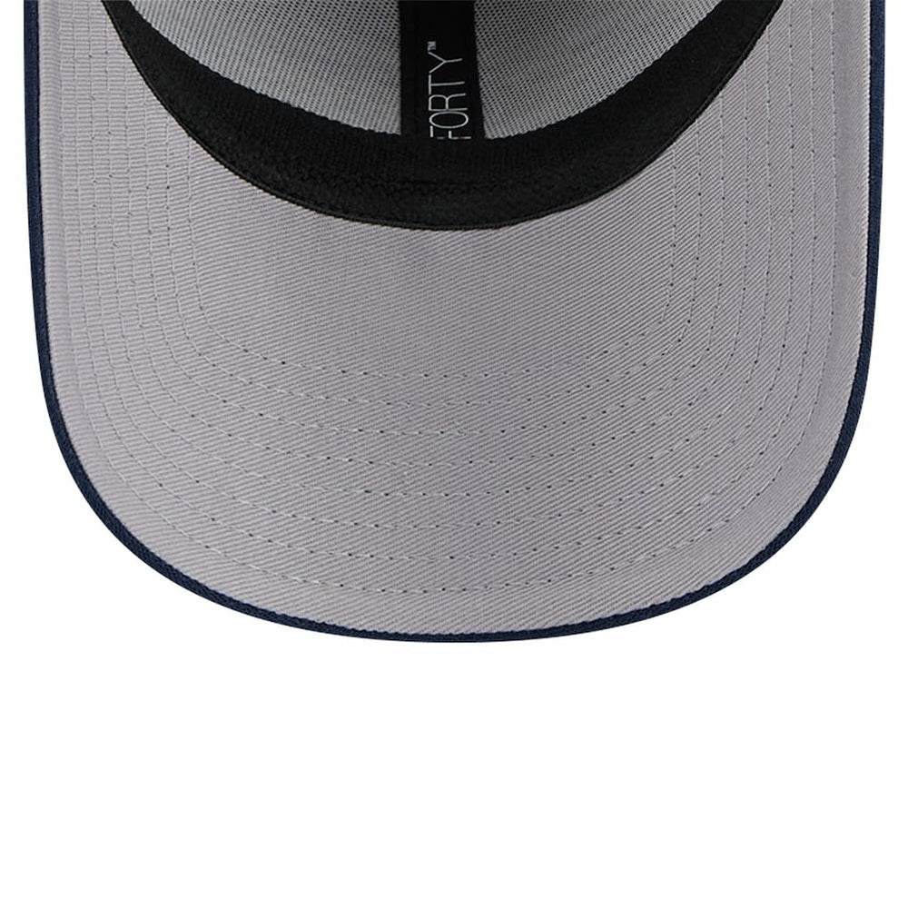 New Orleans Pelicans Active Digi-Tech Two-Tone 9FORTY Adjustable Hat Heather Gray/Navy | New Era discount