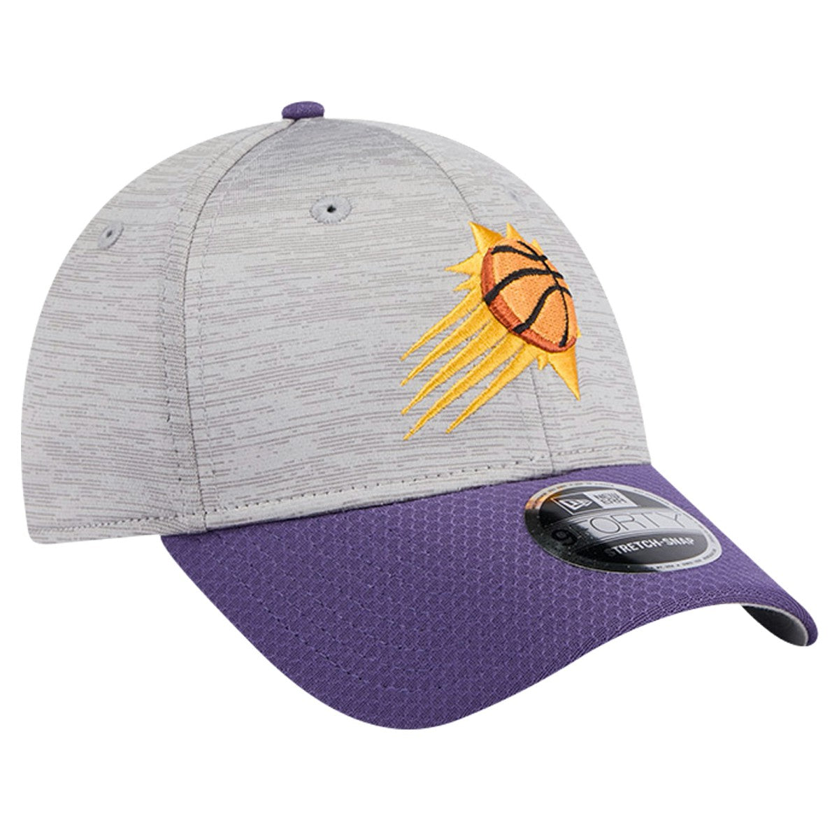Phoenix Suns Active Digi-Tech Two-Tone 9FORTY Adjustable Hat Heather Gray/Purple | New Era US