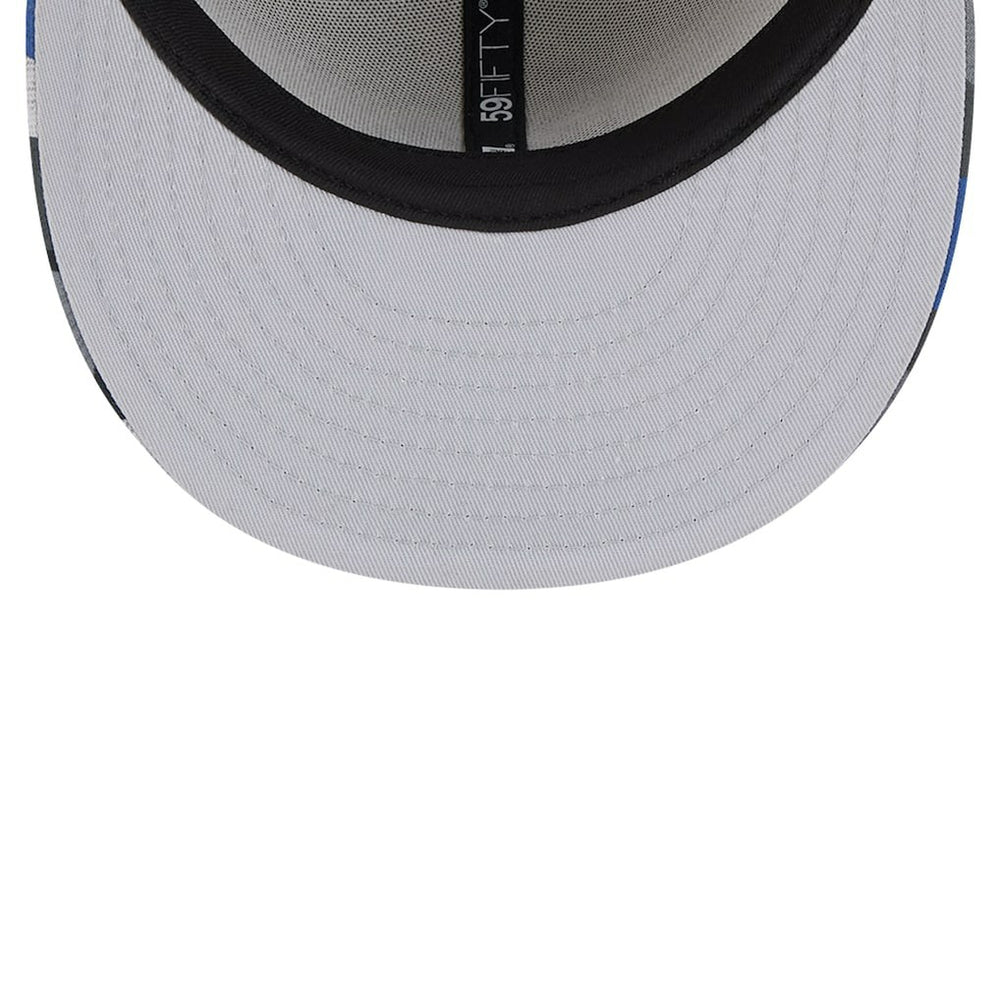 Philadelphia 76ers Active Color Camo Visor 59FIFTY Fitted Hat Gray | New Era