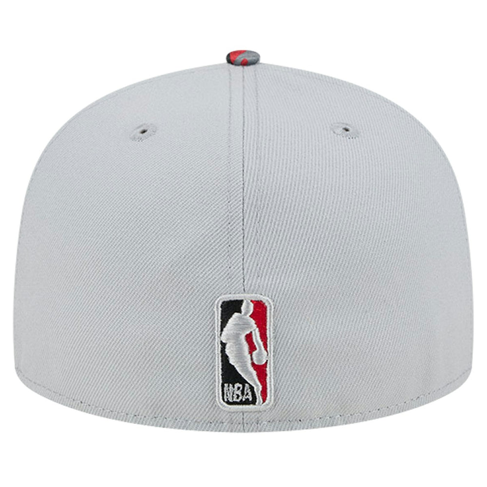 Portland Trail Blazers Active Color Camo Visor 59FIFTY Fitted Hat Gray | New Era US