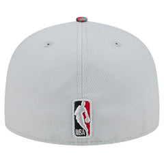 Portland Trail Blazers Active Color Camo Visor 59FIFTY Fitted Hat Gray | New Era US