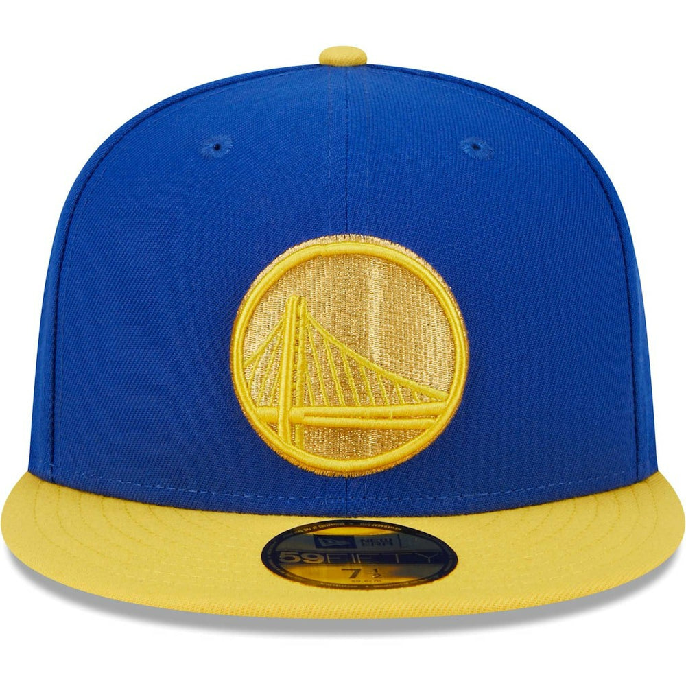 Golden State Warriors Gameday Gold Pop Stars 59FIFTY Fitted Hat for sale Royal/Gold | New Era Near Me