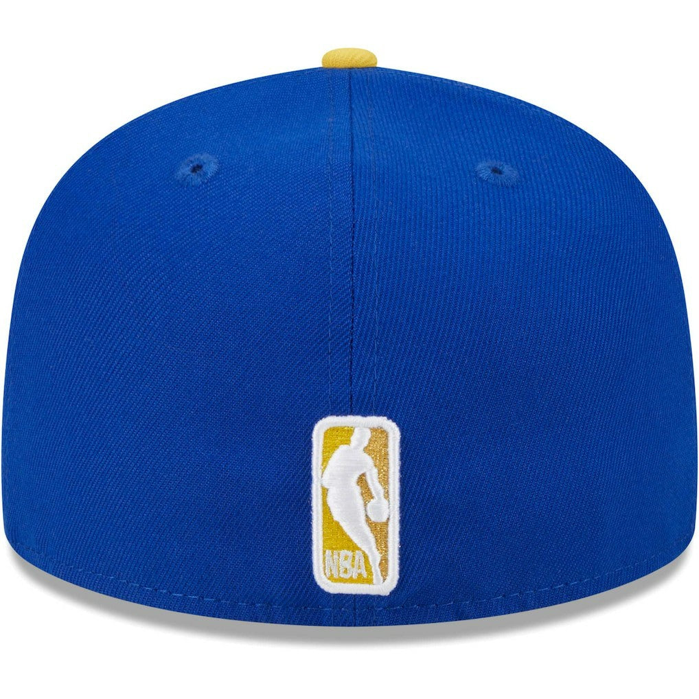 Golden State Warriors Gameday Gold Pop Stars 59FIFTY Fitted Hat for sale Royal/Gold | New Era Near Me