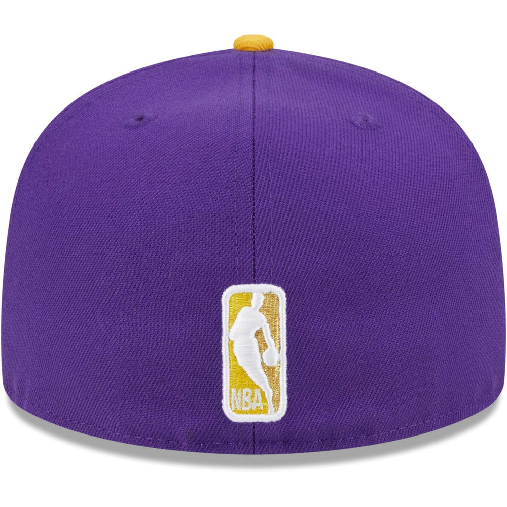 Los Angeles Lakers Gameday Gold Pop Stars 59FIFTY Fitted Hat Purple/Gold | New Era
