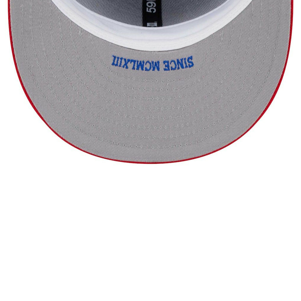 Philadelphia 76ers Gameday Gold Pop Stars 59FIFTY Fitted Hat Royal/Red | New Era Near Me