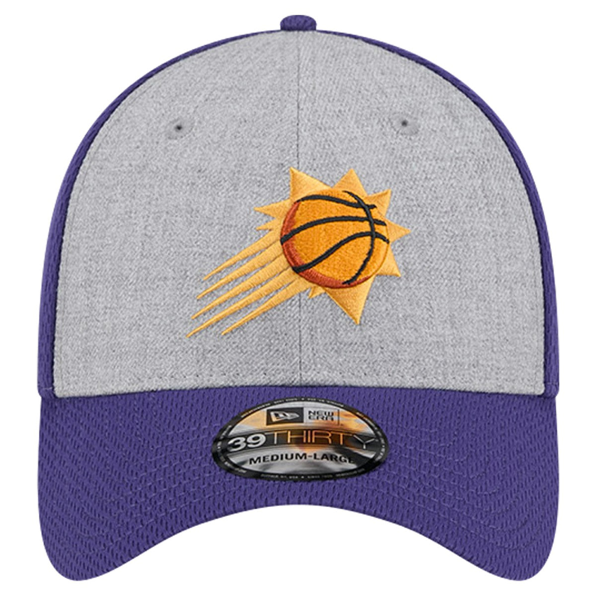 Phoenix Suns Two-Tone 39THIRTY Flex Hat Heather Gray/Purple | New Era for sale