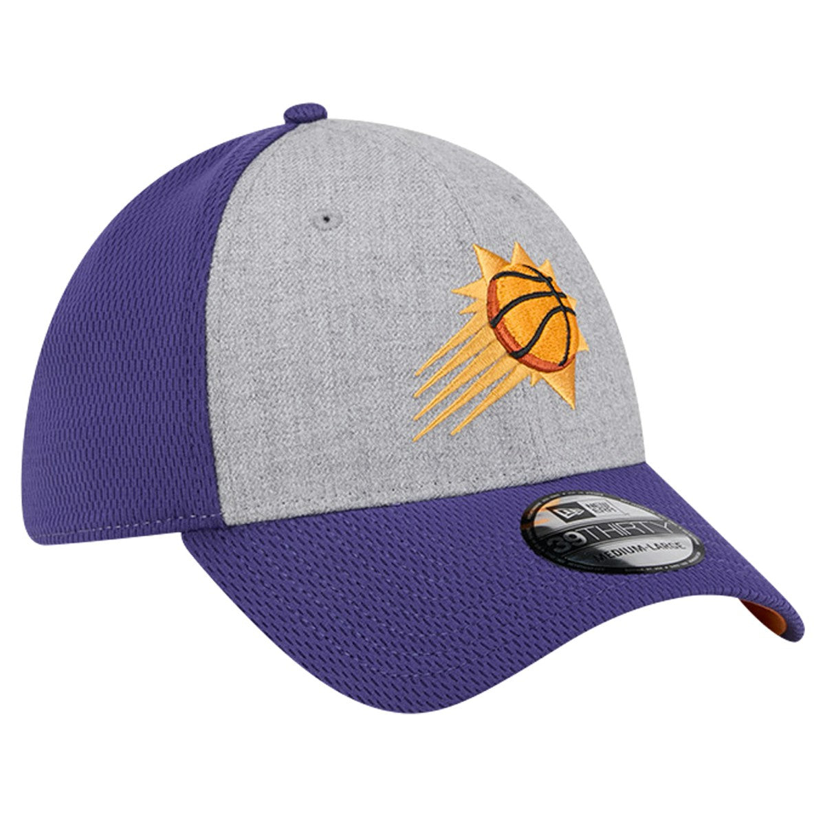 Phoenix Suns Two-Tone 39THIRTY Flex Hat Heather Gray/Purple | New Era for sale