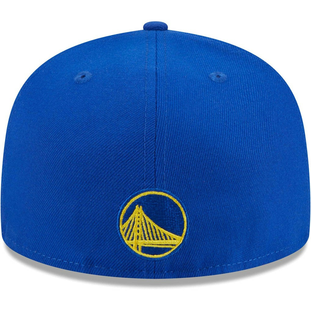 Golden State Warriors Game Day Hollow Logo Mashup 59FIFTY Fitted Hat for sale Royal | New Era Lifestyle