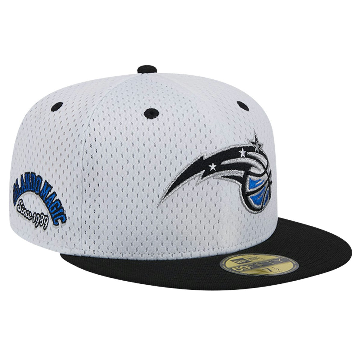 Orlando Magic Throwback 2Tone 59FIFTY Fitted Hat White/Black | New Era discount