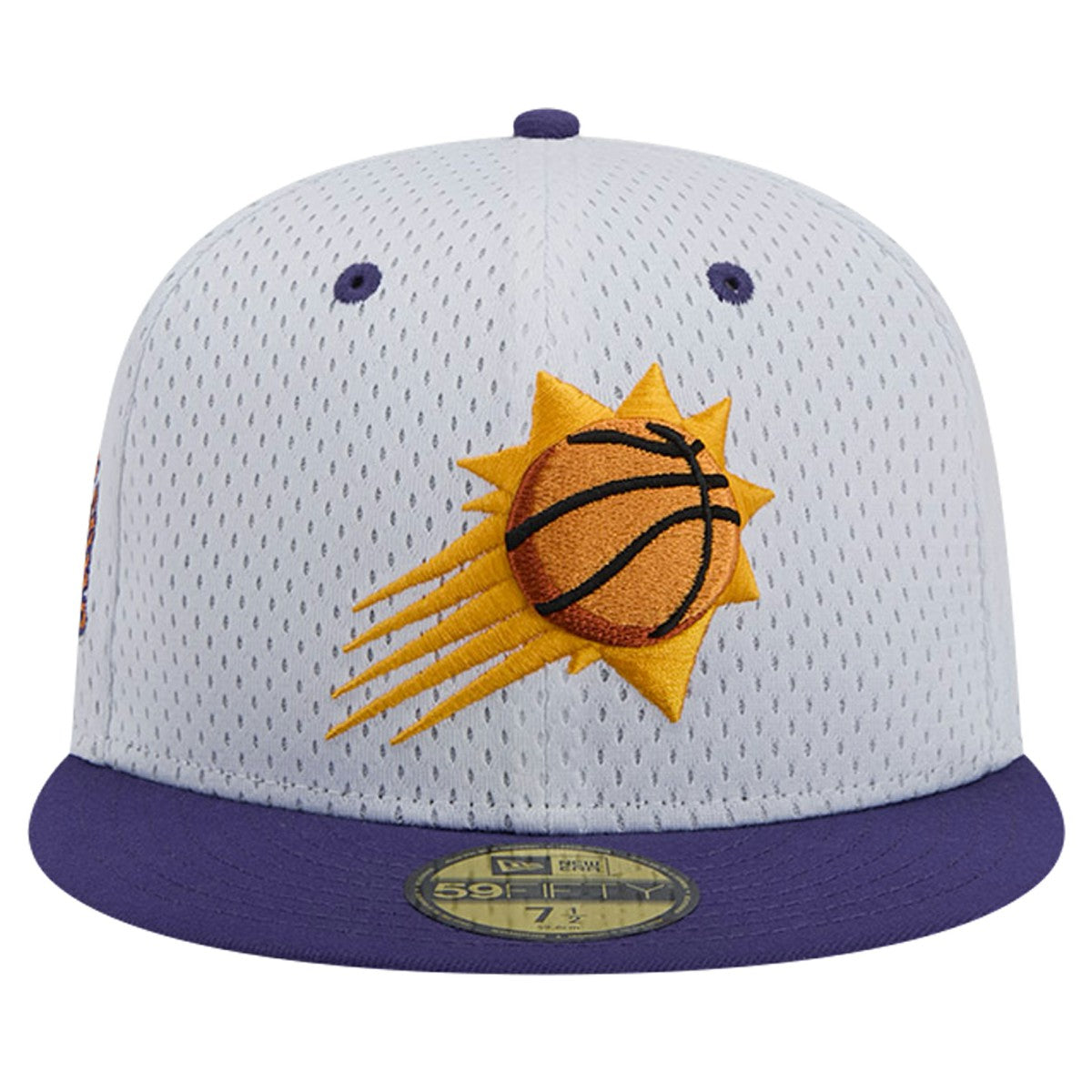 Phoenix Suns Throwback 2Tone 59FIFTY Fitted Hat White/Purple | New Era US