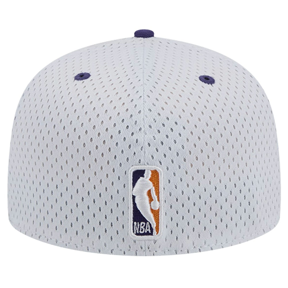 Phoenix Suns Throwback 2Tone 59FIFTY Fitted Hat White/Purple | New Era US