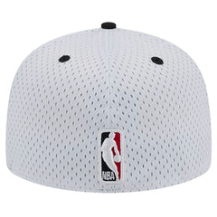 Portland Trail Blazers Throwback 2Tone 59FIFTY Fitted Hat White/Black | New Era outlet