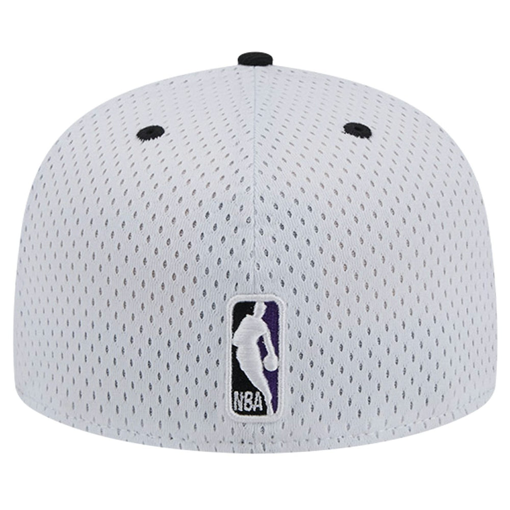 Sacramento Kings Throwback 2Tone 59FIFTY Fitted Hat White/Black | New Era discount
