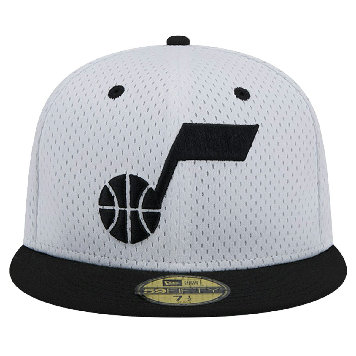 Utah Jazz Throwback 2Tone 59FIFTY Fitted Hat White/Black | New Era online