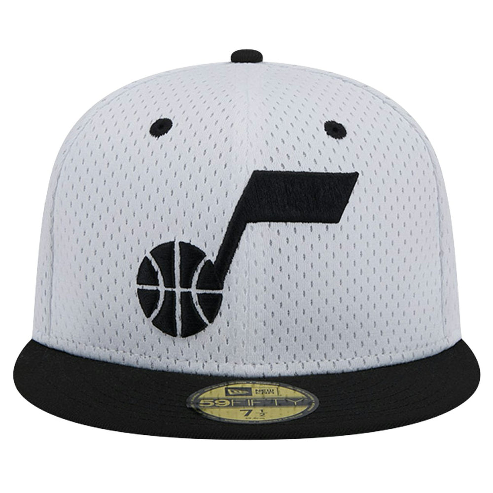 Utah Jazz Throwback 2Tone 59FIFTY Fitted Hat White/Black | New Era online