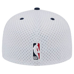 Washington Wizards Throwback 2Tone 59FIFTY Fitted Hat White/Navy | New Era US