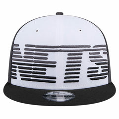 Brooklyn Nets Throwback Gradient Tech Font 9FIFTY Snapback Hat White/Black | New Era discount