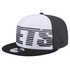 Brooklyn Nets Throwback Gradient Tech Font 9FIFTY Snapback Hat White/Black | New Era discount