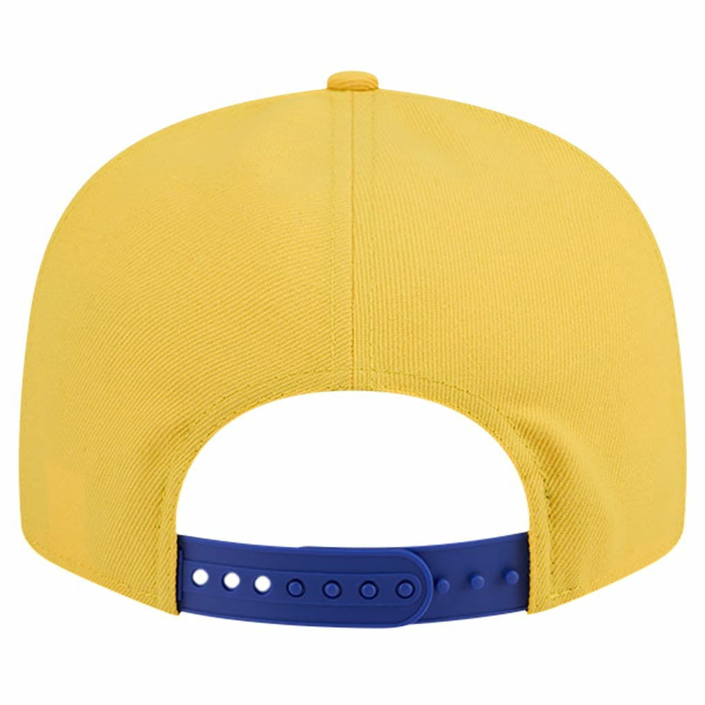 Golden State Warriors Throwback Gradient Tech Font 9FIFTY Snapback Hat for sale White/Royal | New Era Near Me
