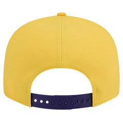 Los Angeles Lakers Throwback Gradient Tech Font 9FIFTY Snapback Hat White/Purple | New Era outlet