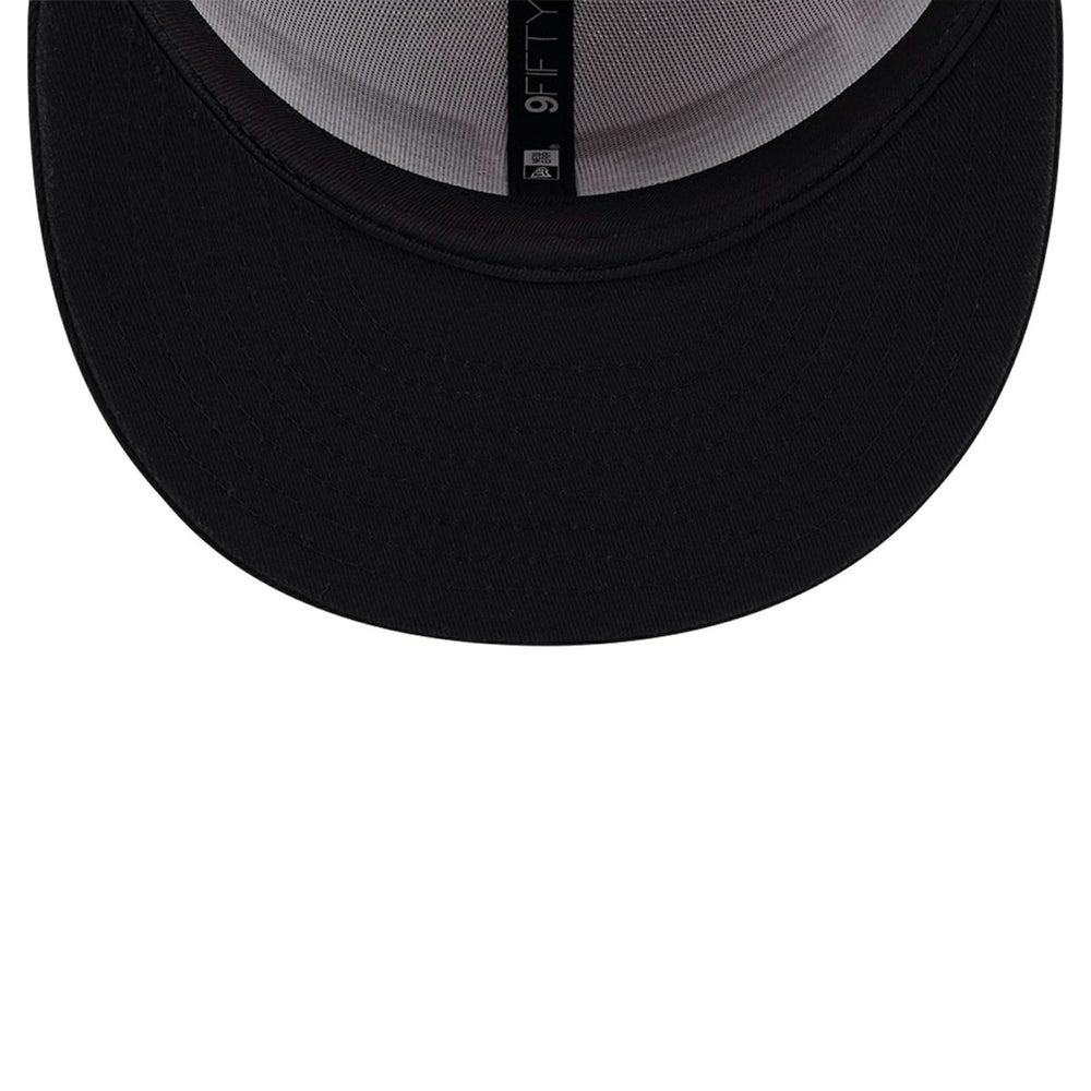 Miami Heat Throwback Gradient Tech Font 9FIFTY Snapback Hat White/Black | New Era online