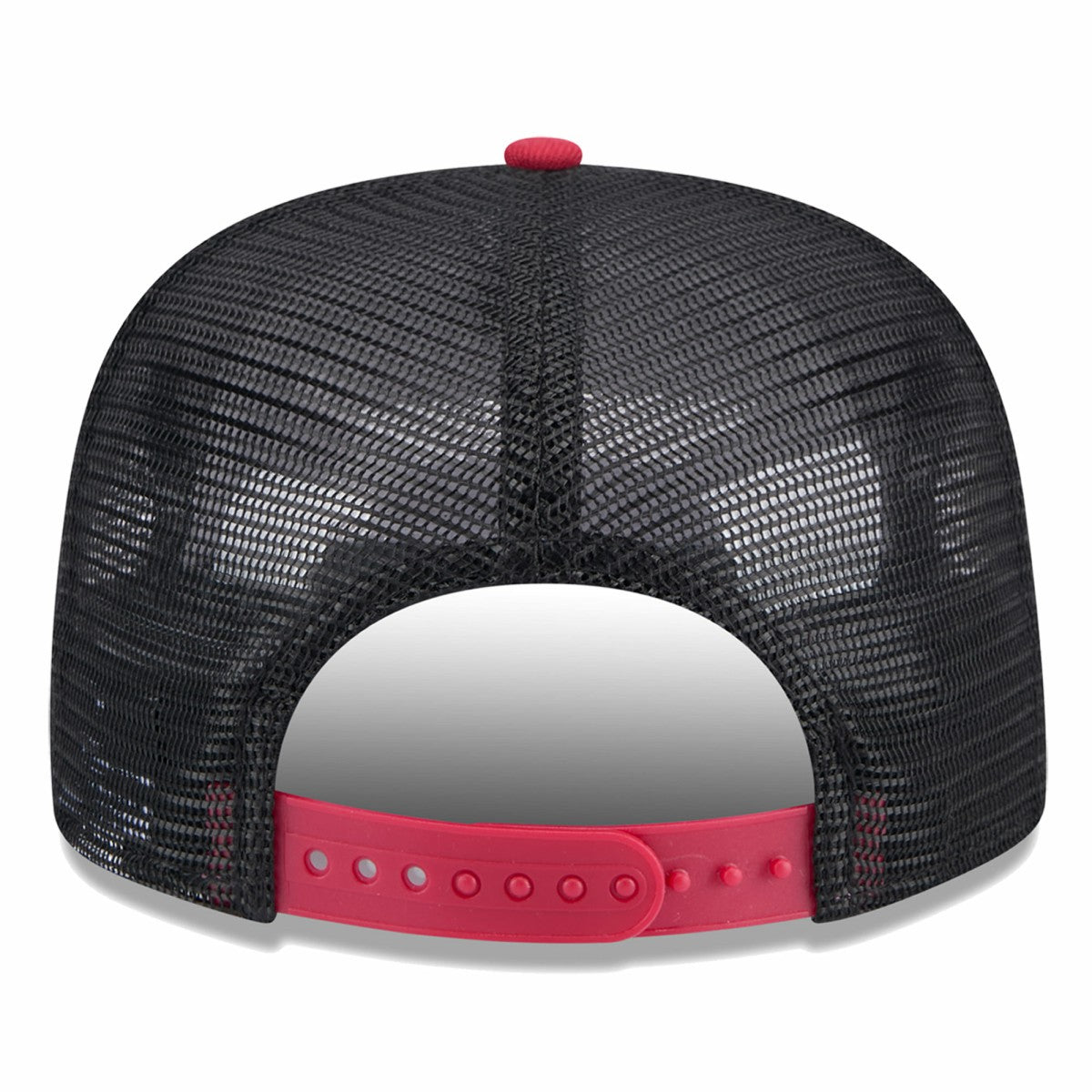 Miami Heat Throwback Team Arch Golfer Snapback Hat Black/Red | New Era