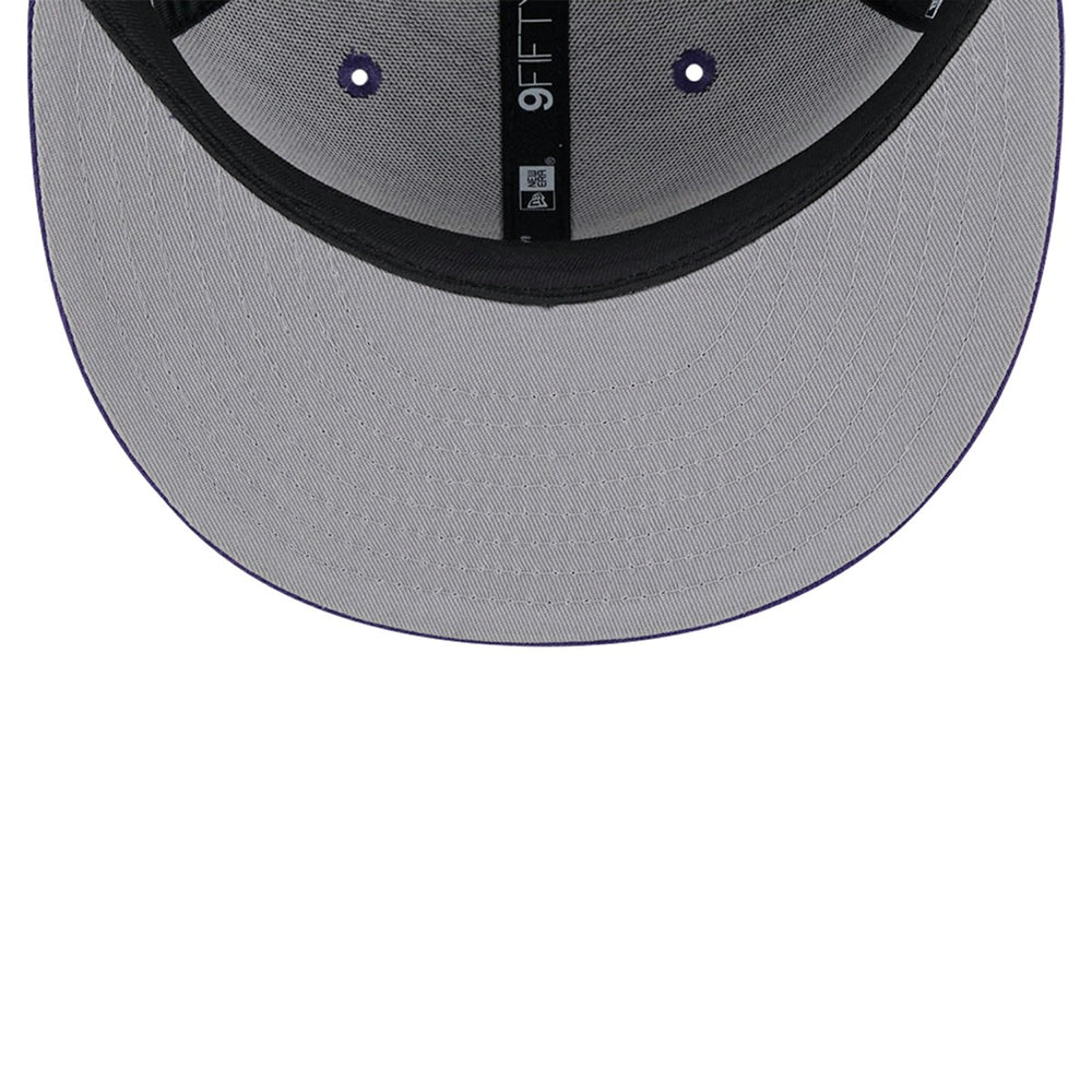 Phoenix Suns Script Side Patch 9FIFTY Snapback Hat Purple | New Era US