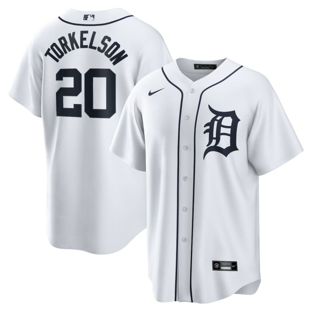 Spencer Torkelson Detroit Tigers Nike Home Replica Jersey - White - Nike Discount