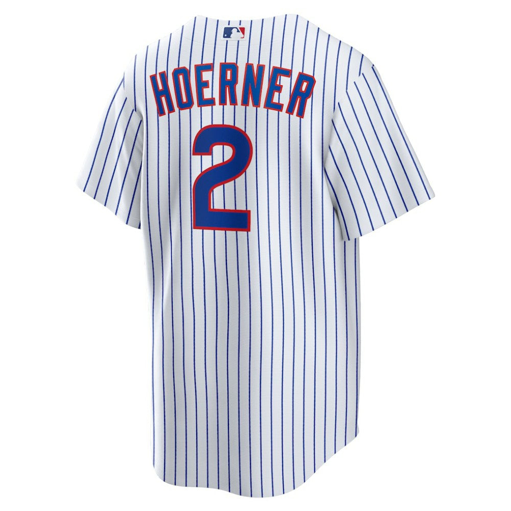 Nico Hoerner Chicago Cubs Nike Replica Player Jersey - White - Nike on Sale