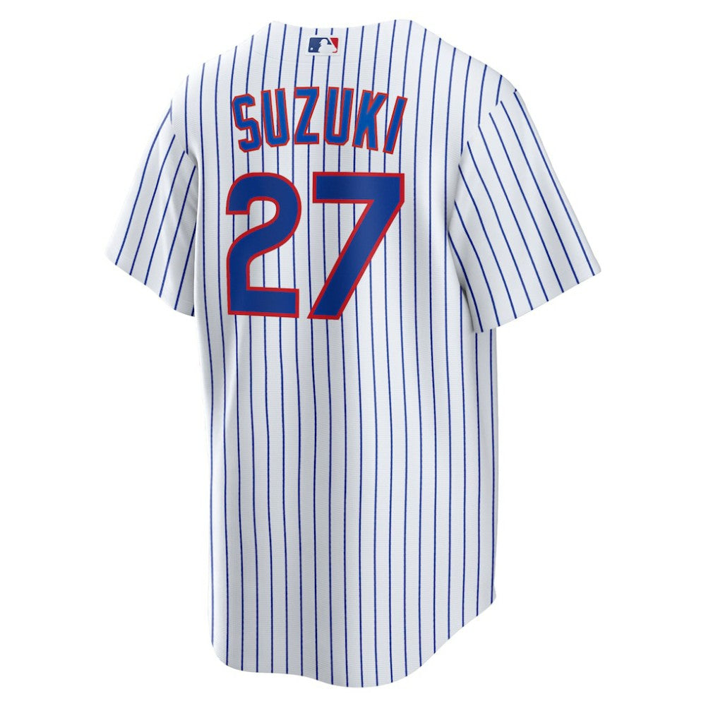 Seiya Suzuki Chicago Cubs Nike Home Replica Jersey - White - Nike Lifestyle