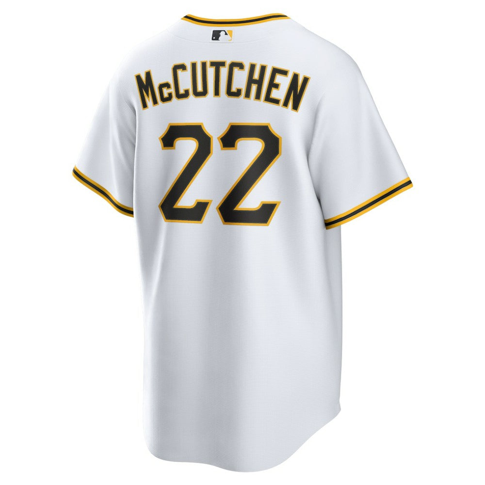 Andrew McCutchen Pittsburgh Pirates Nike Replica Player Jersey - White - Nike Lifestyle
