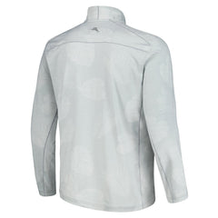 Tampa Bay Buccaneers Delray Frond IslandZone Half-Zip Sweatshirt Gray