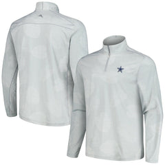 Dallas Cowboys Delray Frond IslandZone Half-Zip Sweatshirt Gray