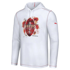San Francisco 49ers Graffiti Touchdown Pullover Hoodie White