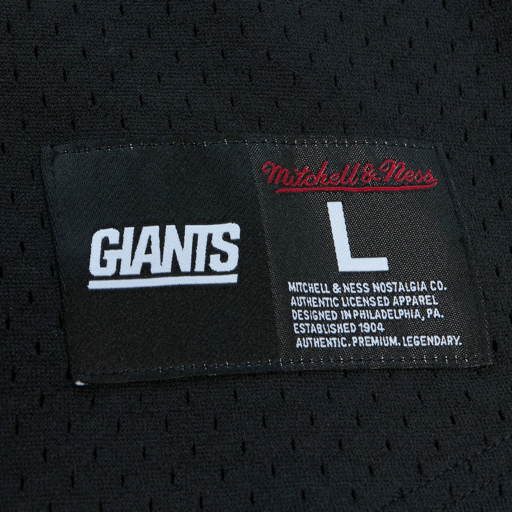 Mitchell & Ness Lawrence Taylor New York Giants Retired Player Name & Number Mesh Top Black