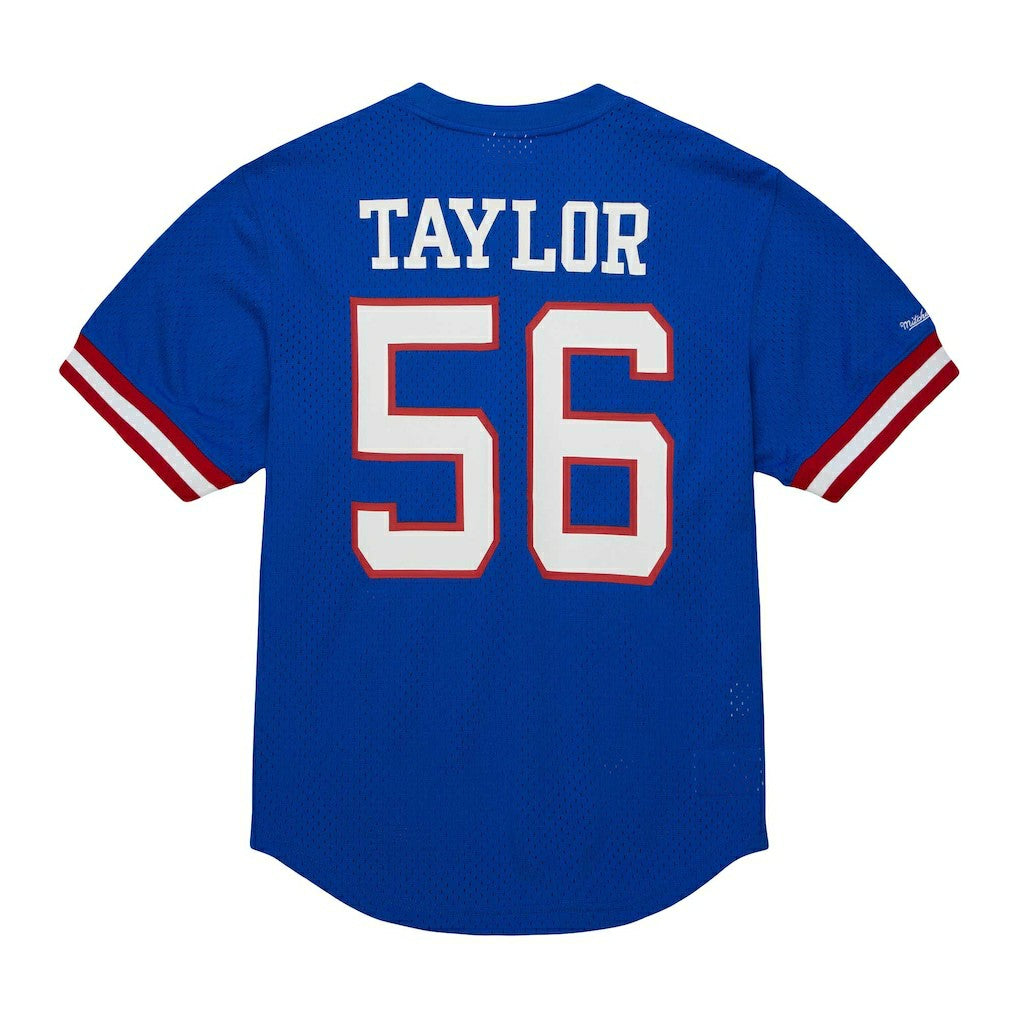Mitchell & Ness Lawrence Taylor New York Giants Retired Player Name & Number Mesh Top Royal